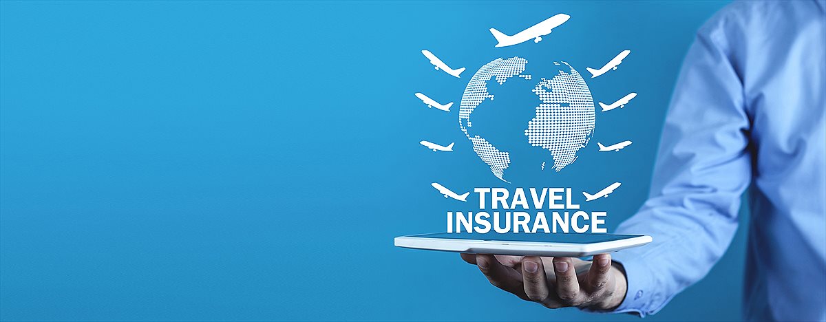 Travel agent and world travel concept